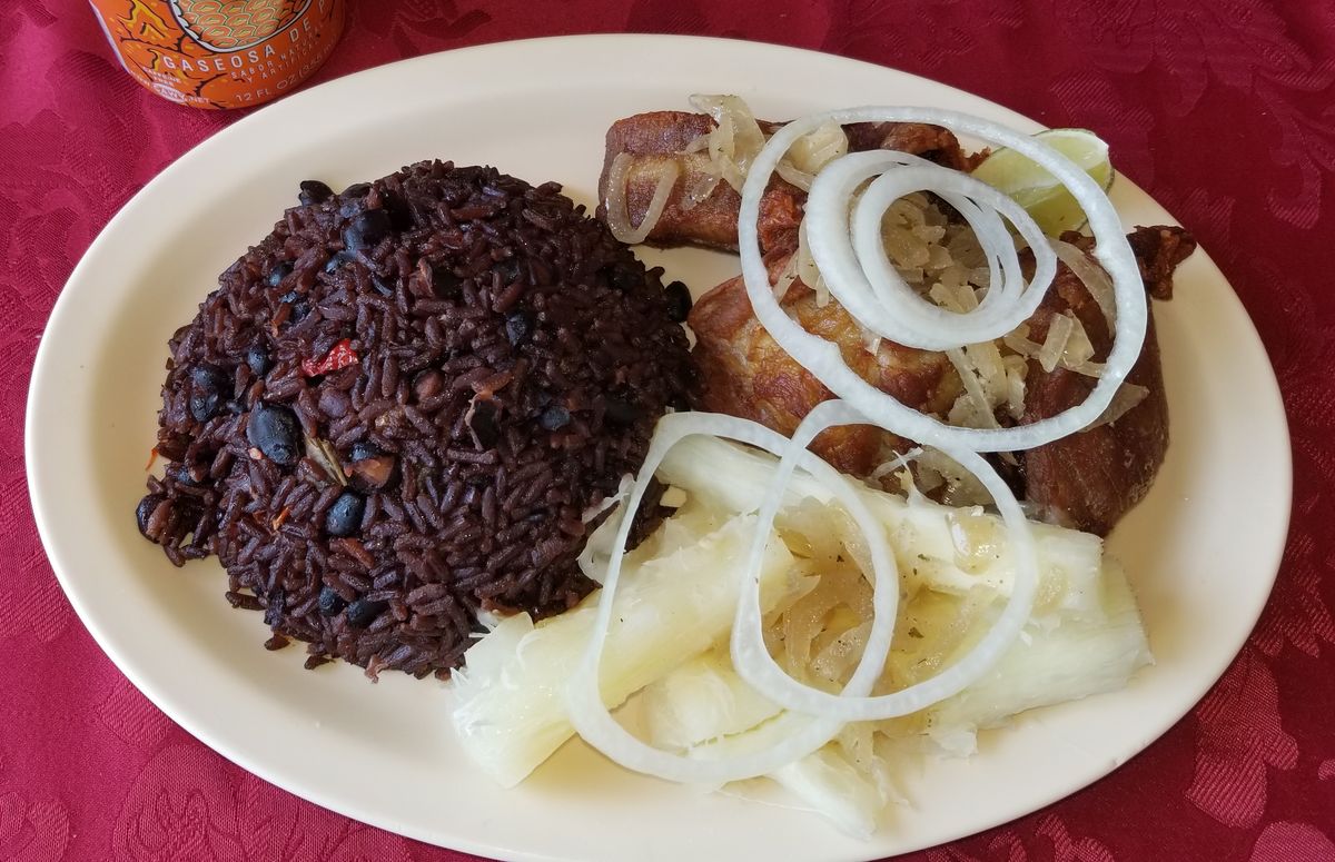 Masas de Puerco Fritas at Capri Bakery & Restaurant